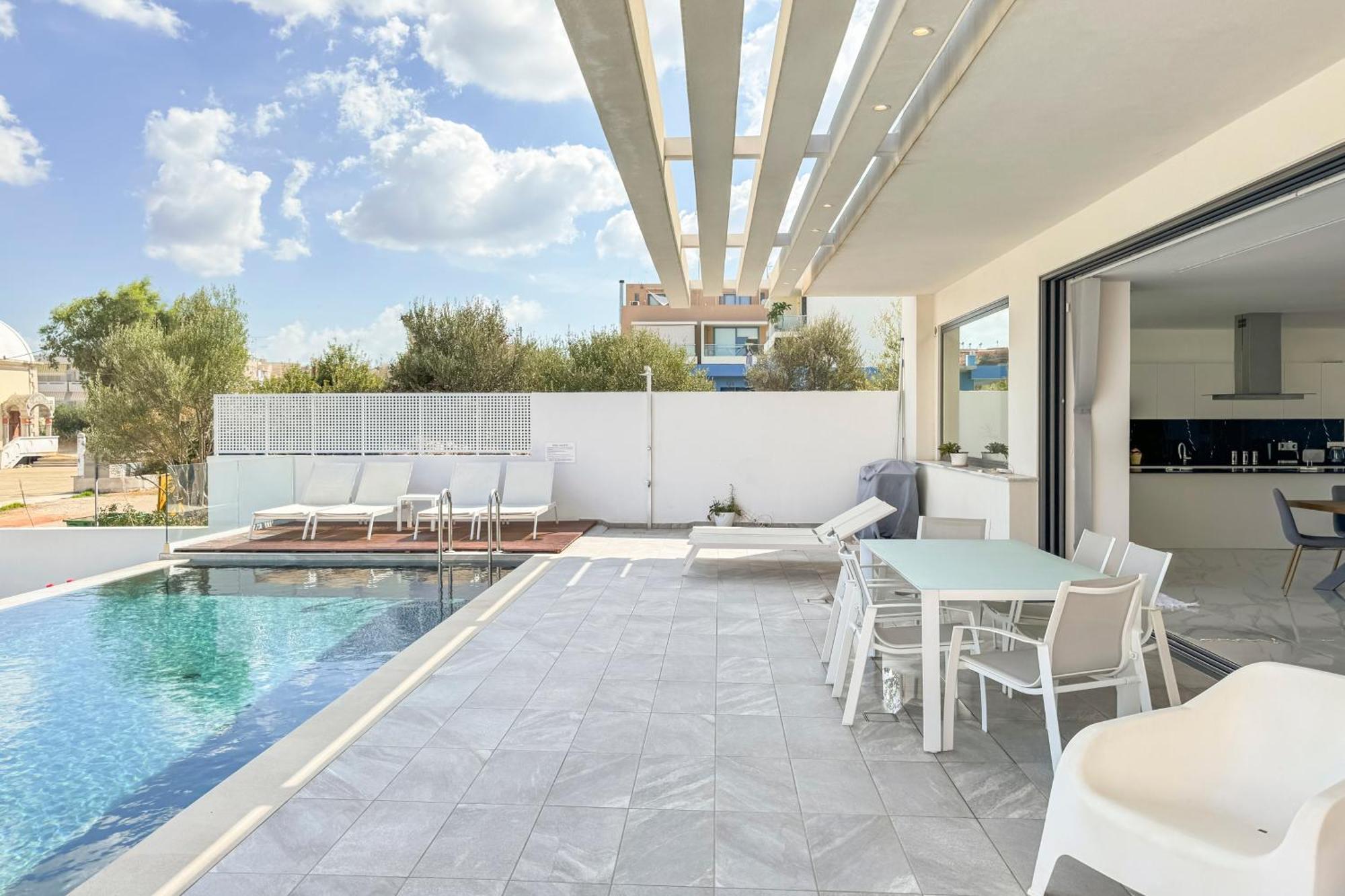 Villa Valentina Chania Калатас Экстерьер фото